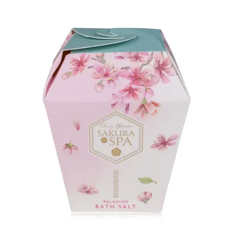 Badesalz SAKURA SPA in Geschenkbox – Kirschblüte, 150 g