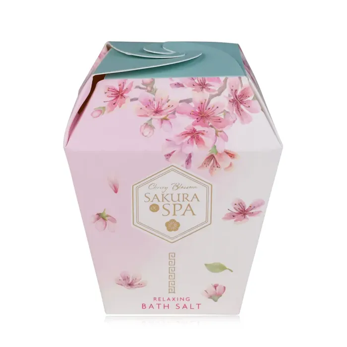 Badesalz SAKURA SPA in Geschenkbox – Kirschblüte, 150 g