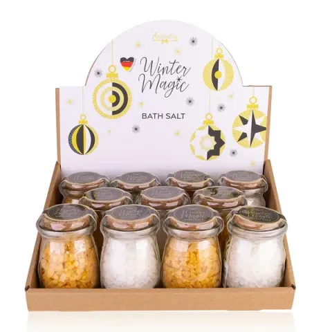 Badesalz WINTER MAGIC – Meersalz-Badezusatz im Glas