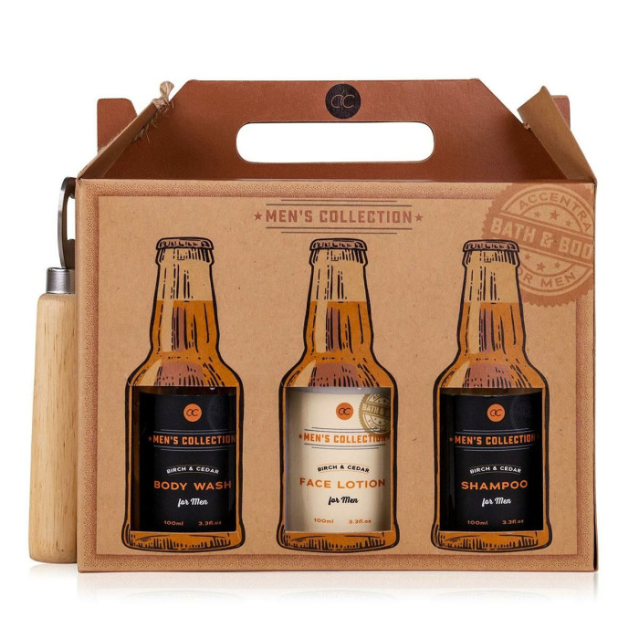 Geschenkset für Männer MEN'S COLLECTION im Sixpack mit Flaschenöffner