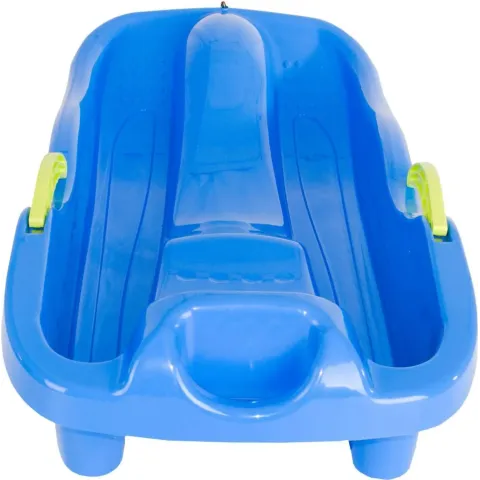 Kinder-Bob RACE blau mit Bremsen & Zugleine – 87,7 × 40,2 × 18,4 cm