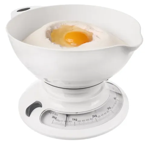 Mechanische Küchenwaage mit Schüssel – bis 5 kg